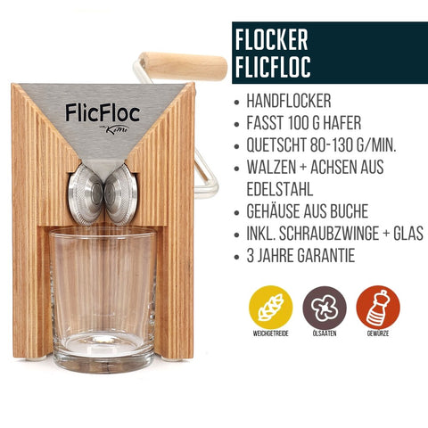 Flockenquetsche Flicfloc