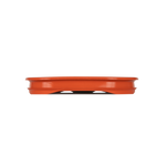 GN-Steckdeckel 1/4 - Edelstahl, wasserdicht mit Dichtlippe und Griffmulde - 84080105