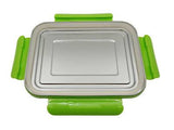 ECOtanka lunchBOX - Vesperdose aus Edelstahl (Deckel und Dose inkl. Verschlussrahmen)