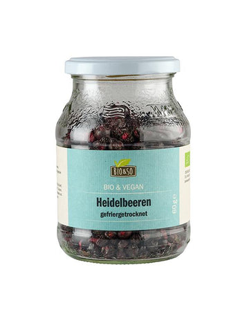 Heidelbeeren 60g Pfandglas (gefriergetrocknet)