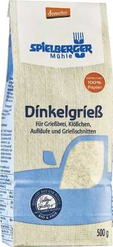 Dinkelgrieß, demeter